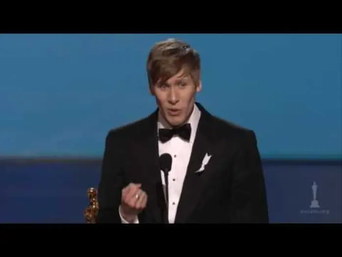 Wideo do filmu Obywatel Milk — Dustin Lance Black Wins Best Original Screenplay | 81st Oscars (2009)