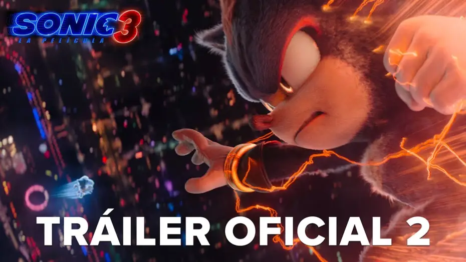 Wideo do filmu Sonic 3. Szybki jak błyskawica — Tráiler oficial 2 en español