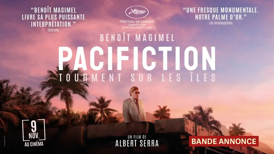 Wideo do filmu Pacifiction — PACIFICTION - TOURMENT SUR LES ÎLES d'Albert Serra - Bande-annonce officielle