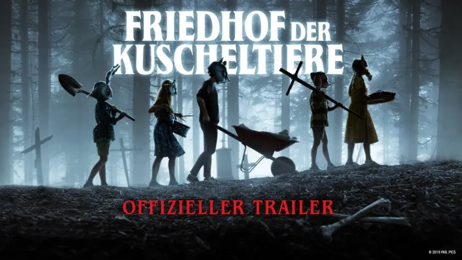 Wideo do filmu Smętarz dla zwierzaków — Friedhof der Kuscheltiere - Trailer 2 - Deutsch HD