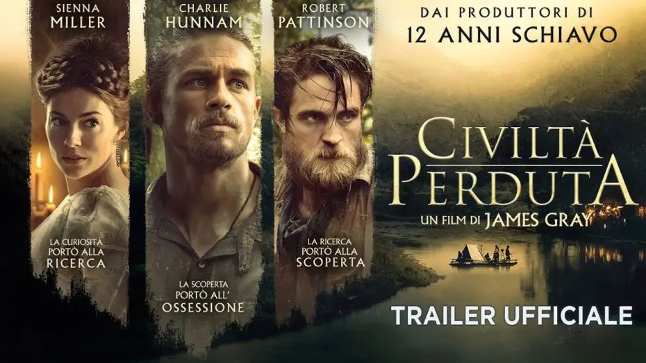 Wideo do filmu Zaginione miasto Z — Civiltà perduta (Charlie Hunnam, Robert Pattinson) - Trailer italiano ufficiale [HD]