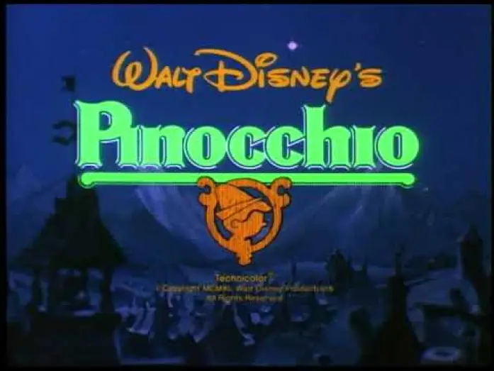 Wideo do filmu Pinokio — Pinocchio - 1984 Reissue Trailer