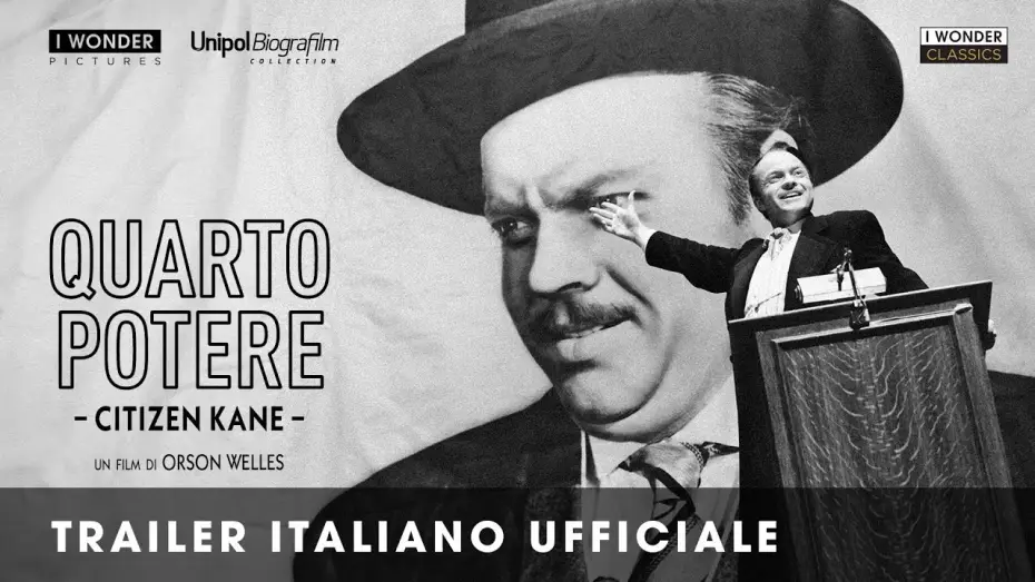 Wideo do filmu Obywatel Kane — QUARTO POTERE - Citizen Kane | Trailer italiano ufficiale HD