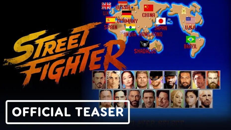 Wideo do filmu Street Fighter — Cast Reveal Teaser