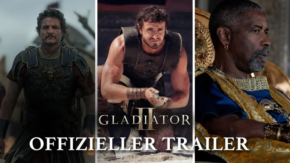 Wideo do filmu Gladiator 2 — GLADIATOR II | Offizieller Trailer | Paramount Pictures Germany
