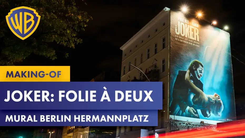 Wideo do filmu Joker: Folie à Deux — Mural Making-Of