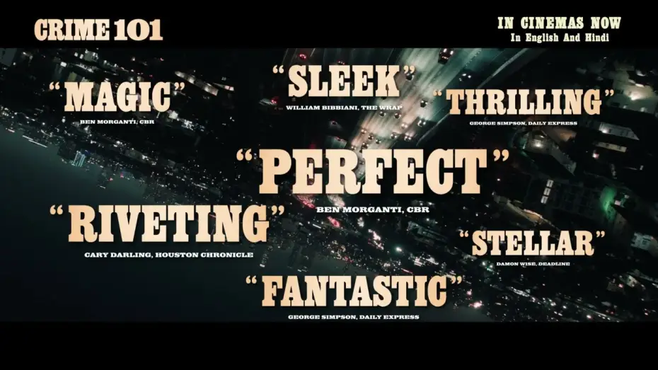 Wideo do filmu Crime 101 — Masterpiece Review