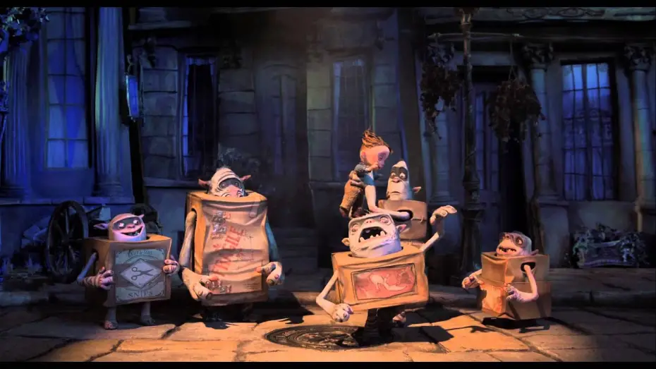 Wideo do filmu Pudłaki — Boxtrolls - Le scatole magiche - Trailer Italiano