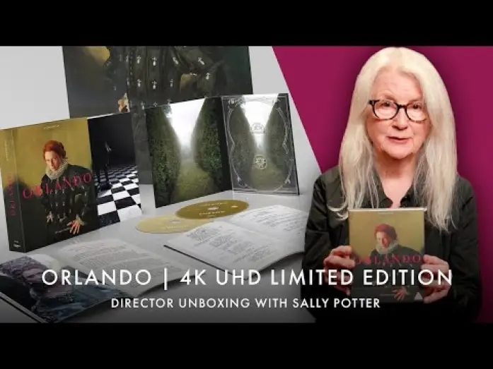 Wideo do filmu Orlando — Sally Potter unboxing ORLANDO 4K ULTRA-HD (limited edition)