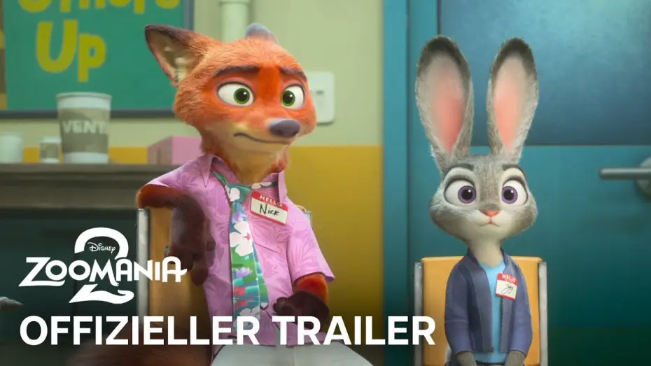 Wideo do filmu Zwierzogród 2 — Zoomania 2 | Offizieller Trailer