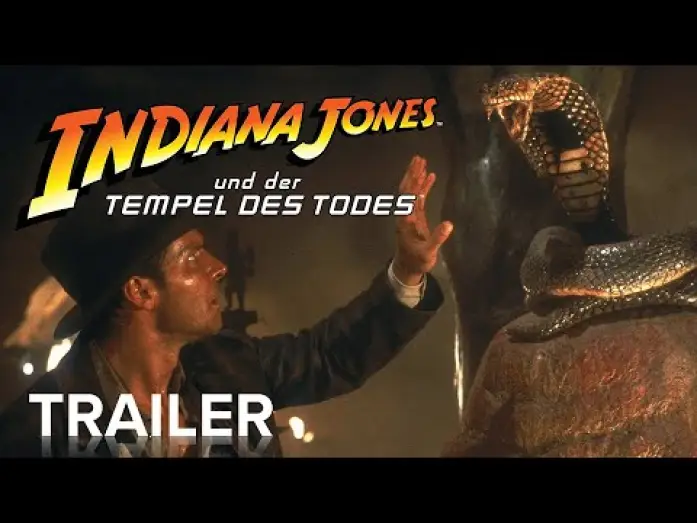 Wideo do filmu Indiana Jones i Świątynia Zagłady — Offizieller Trailer