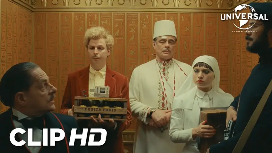Wideo do filmu Fenicki układ — Clip en español - Usted trabajó para mí