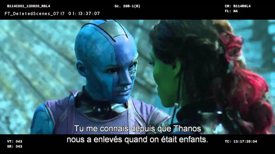 Wideo do filmu Strażnicy Galaktyki — Les Gardiens de la Galaxie - Extrait du bonus « Amour Fraternel »