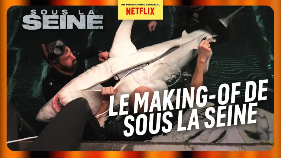 Wideo do filmu Rekiny w Sekwanie — Making-of