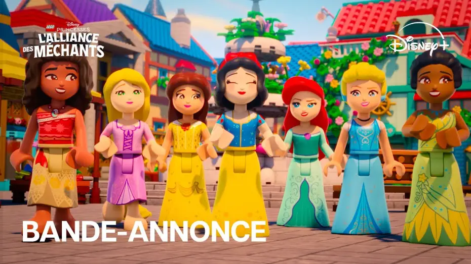 Wideo do filmu LEGO Disney Księżniczka: Złoczyńcy w natarciu! — LEGO Disney Princesses : L’Alliance des méchants - Bande Annonce [VF]