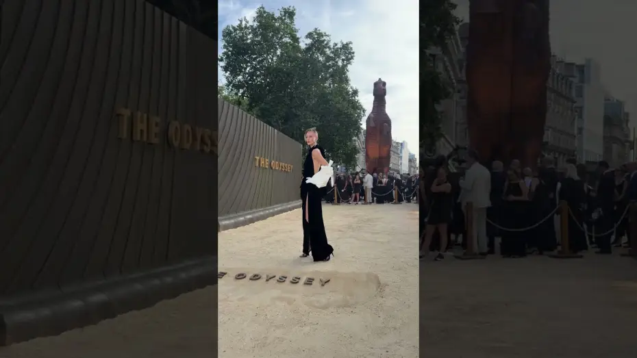 Wideo do filmu Odyseja — Charlize Theron who plays the captivating Calypso in The Odyssey at the World Premiere.