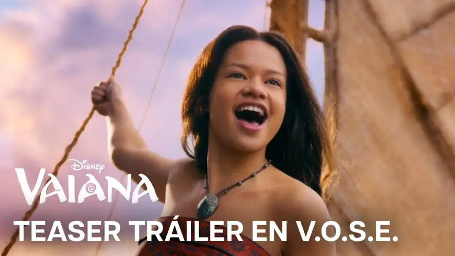 Wideo do filmu Moana — Teaser Tráiler en V.O.S.E.