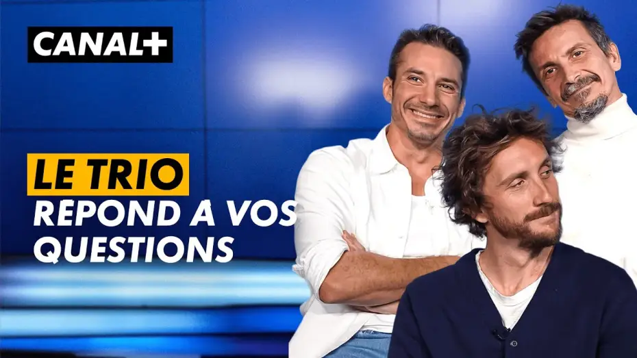 Wideo do filmu Ferrari, Tsamere, Lecaplain : La Tournée du Trio — Jérémy Ferrari, Baptiste Lecaplain et Arnaud Tsamere répondent à vos questions - CANAL+