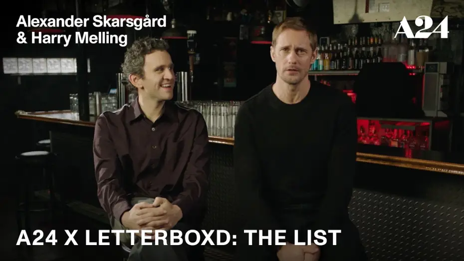 Wideo do filmu Pillion — Alexander Skarsgård & Harry Melling | A24 x Letterboxd: The List