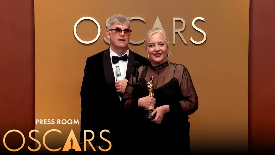 Wideo do filmu Frankenstein — Frankenstein Best Production Design Press Room Speech | 98th Oscars (2026)