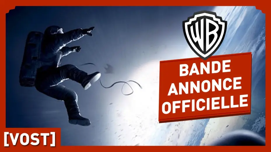 Wideo do filmu Grawitacja — GRAVITY - Bande Annonce VOST