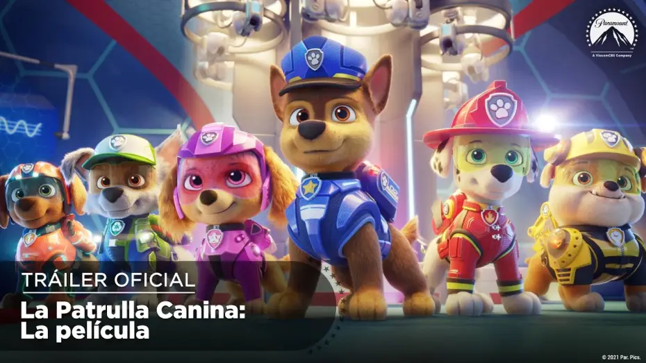 Wideo do filmu Psi Patrol: Film — La Patrulla Canina: La Película | Tráiler Oficial Español | 2021 | Paramount Pictures Spain