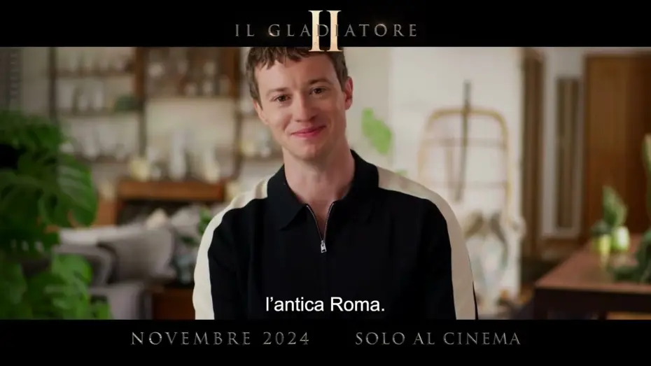 Wideo do filmu Gladiator 2 — Il Gladiatore II | Featurette Joseph Quinn