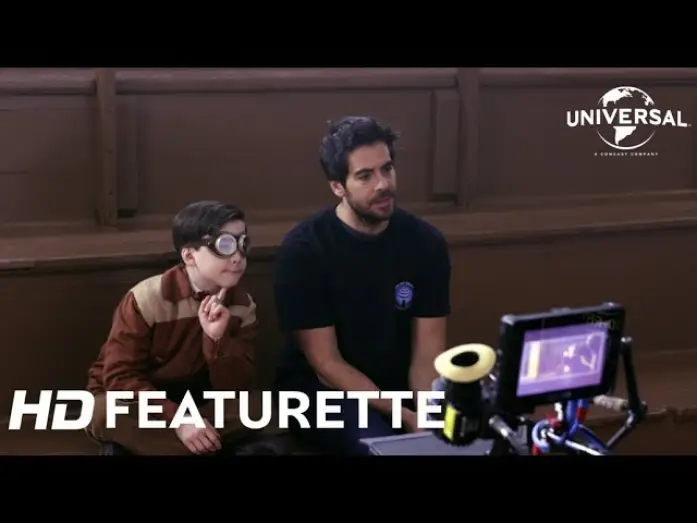 Wideo do filmu Zegar czarnoksiężnika — La Prophétie de l'Horloge - Featurette "Eli Roth trouve sa magie"