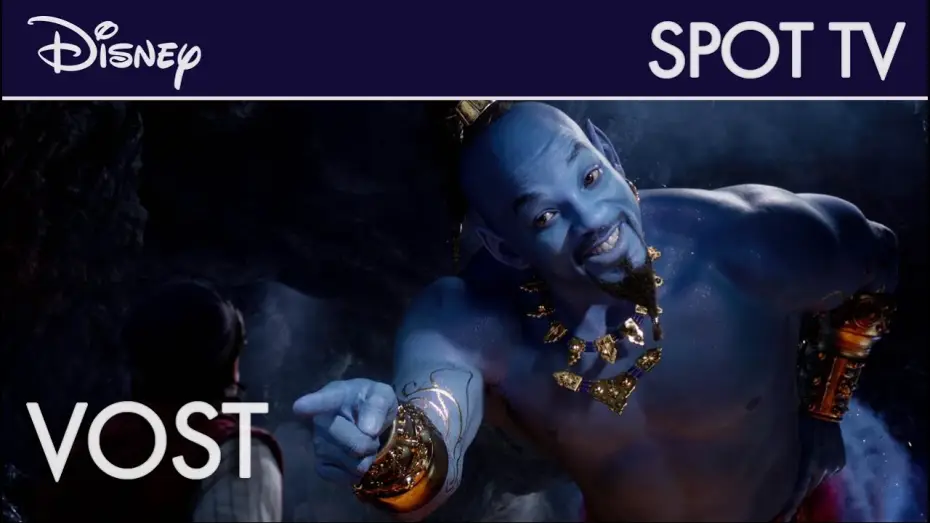 Wideo do filmu Aladyn — Aladdin - Spot TV "Soyez prêts à rêver" VOST