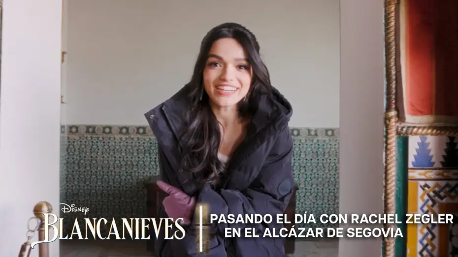 Wideo do filmu Śnieżka — Blancanieves | Pasando el día con Rachel Zegler en el Alcázar de Segovia | Ya en cines
