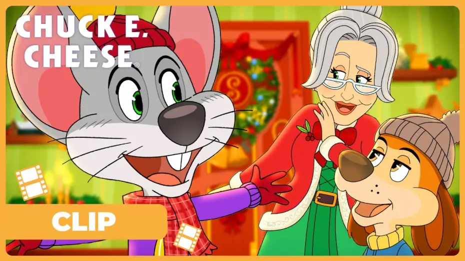Wideo do filmu A Chuck E. Cheese Christmas — A Surprise Party for Santa Claus!