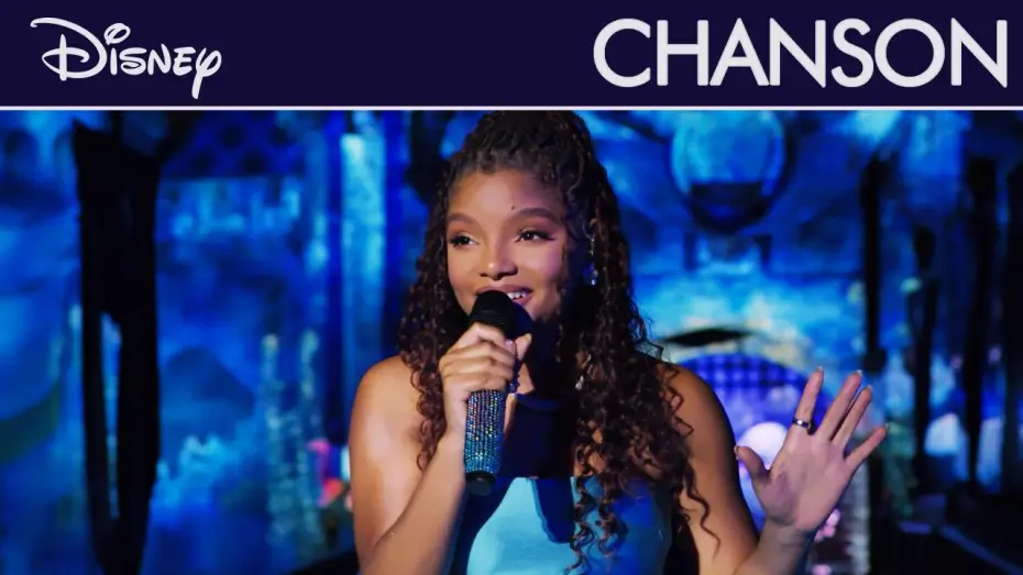Wideo do filmu Mała syrenka — La Petite Sirène (2023) - Clip : "Partir là-bas" chanté par Halle Bailey (VOST) | Disney