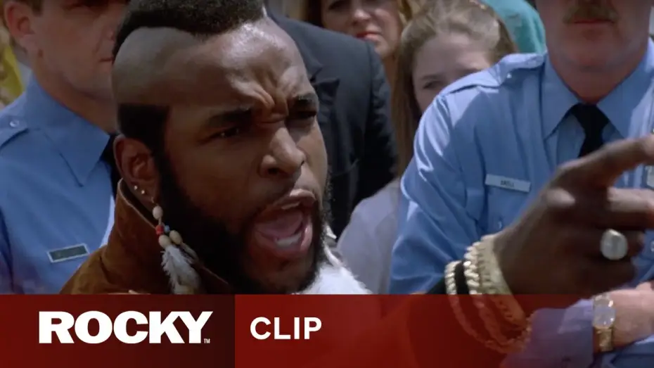 Wideo do filmu Rocky III — Clubber Lang Taunts Rocky Balboa