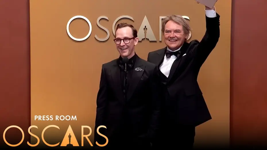 Wideo do filmu La jeune fille qui pleurait des perles — The Girl Who Cried Pearls Best Animated Short Film Press Room Speech | 98th Oscars (2026)