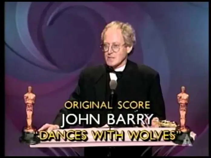 Wideo do filmu Tańczący z wilkami — John Barry Wins Original Score: 1991 Oscars