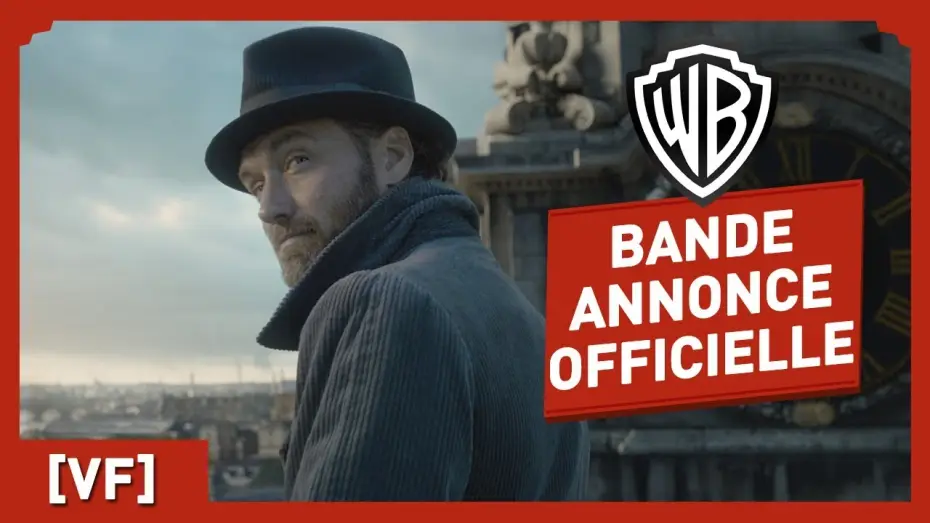 Wideo do filmu Fantastyczne zwierzęta: Zbrodnie Grindelwalda — Les Animaux Fantastiques : Les Crimes de Grindelwald - Bande Annonce Comic-Con VF