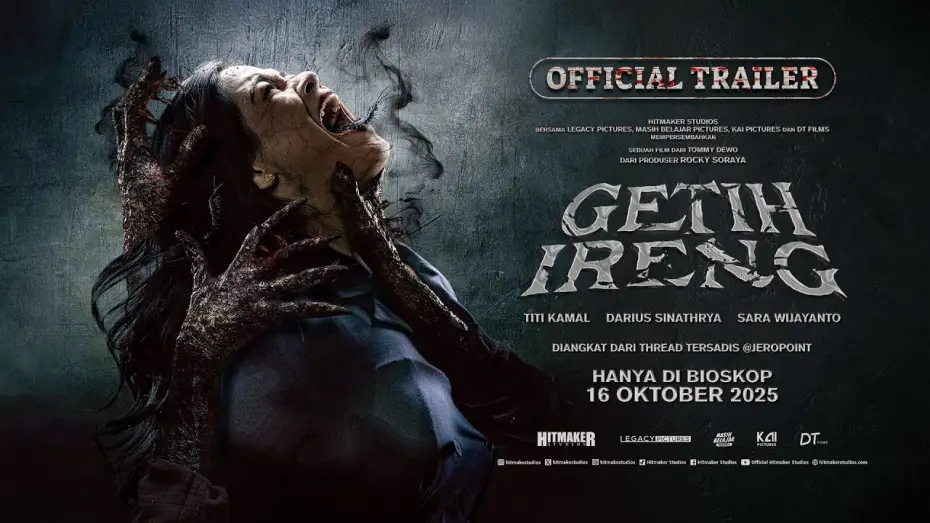 Wideo do filmu Getih Ireng — Official Trailer for Getih Ireng - Showing in Cinemas October 16, 2025