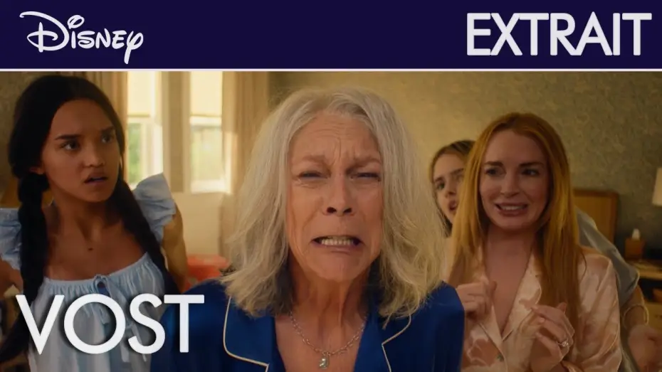 Wideo do filmu Zakręcony piątek 2 — Freaky Friday 2 : Encore dans la peau de ma mère - Extrait : La découverte (VOST) | Disney