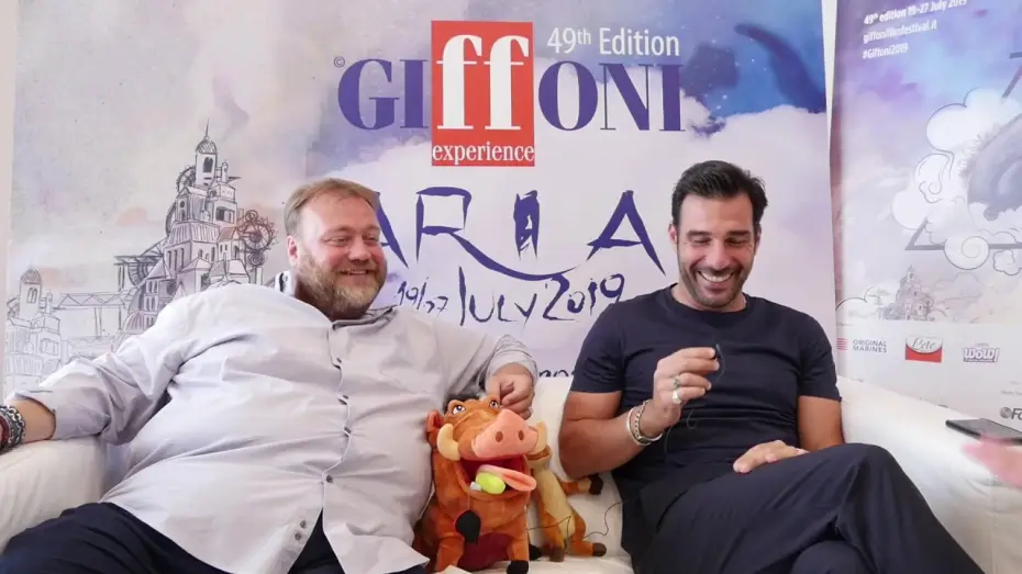 Wideo do filmu Król Lew — ll Re Leone - Edoardo Leo e Stefano Fresi al #Giffoni2019