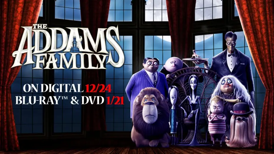 Wideo do filmu Rodzina Addamsów — Own it now on Digital, Blu-ray & DVD