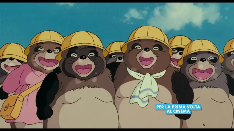 Wideo do filmu Szopy w natarciu — Pom Poko di Isao Takahata | Dall'11 al 17luglio per la prima volta al cinema