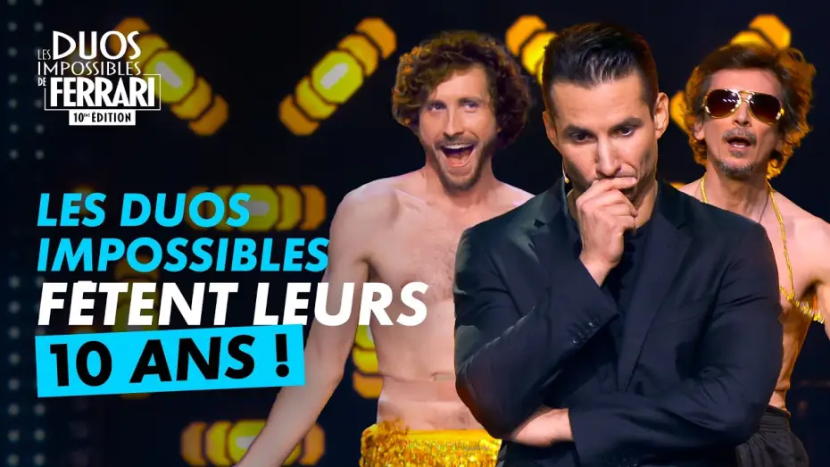 Wideo do filmu Les duos impossibles de Jérémy Ferrari : 10ème édition — Les Duos Impossibles fêtent leurs 10 ans ! l Les Duos Impossibles 10ème édition