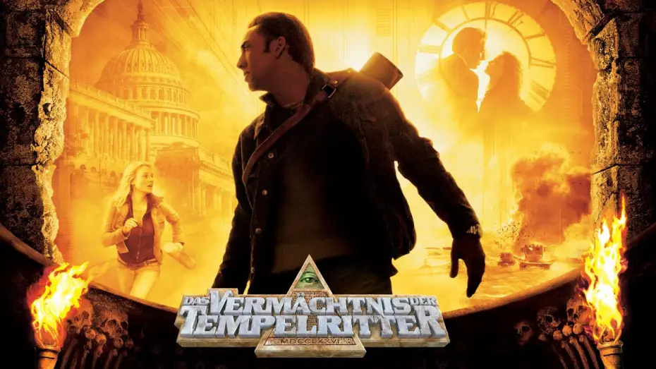 Wideo do filmu Skarb Narodów — Das Vermächtnis der Tempelritter - Trailer Deutsch 1080p HD