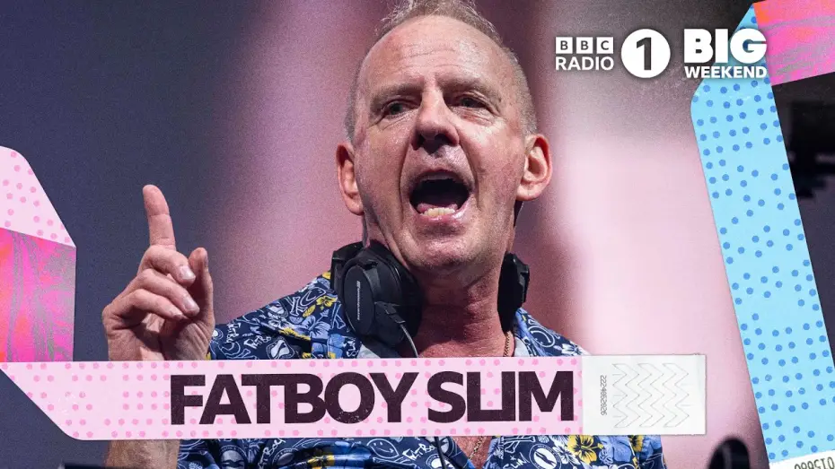 Wideo do filmu Fatboy Slim: Radio 1's Big Weekend 2026 — Fatboy Slim - Satisfaction Skank | Radio 1’s Big Weekend 2026