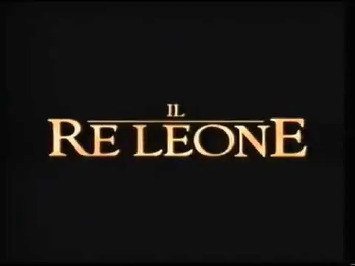 Wideo do filmu Król Lew II: Czas Simby — Il Re Leone 2: Il Regno di Simba - Trailer italiano della VHS del 1998