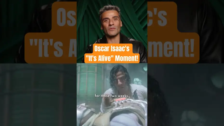 Wideo do filmu Frankenstein — Oscar Isaac on Filming Frankenstein’s “It’s Alive” Moment!
