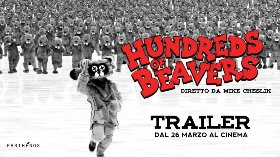 Wideo do filmu Setki bobrów — HUNDREDS OF BEAVERS - DAL 26 MARZO AL CINEMA