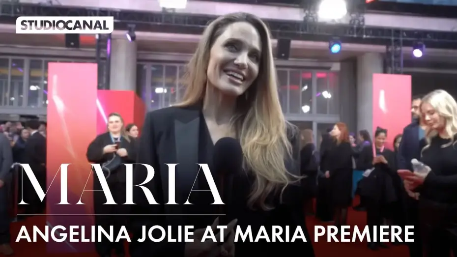 Wideo do filmu Maria Callas — Angelina Jolie at the MARIA premiere - London Film Festival