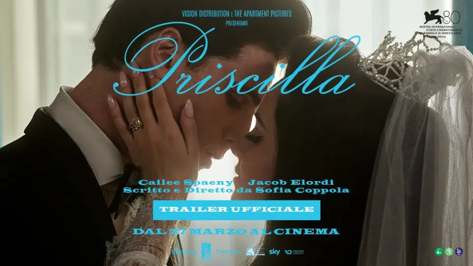 Wideo do filmu Priscilla — PRISCILLA (2023) - TRAILER UFFICIALE ITALIANO