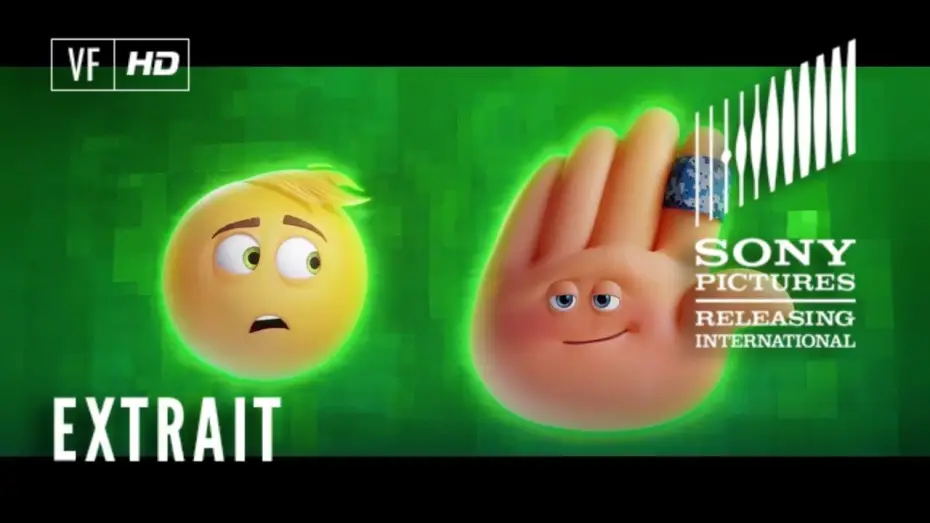 Wideo do filmu Emotki: Film — Le Monde Secret des Emojis - Extrait Welcome to the Wallpaper - VF